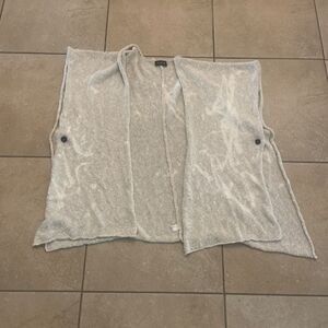 Eskandar Open Boucle Knit Poncho‎